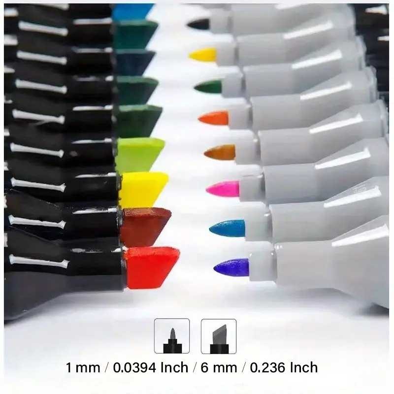 

Ay00! Spidol Dual Side Fine Art Brush Art Marker Set 120 Warna - CY-006