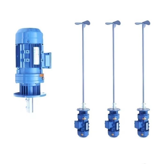 Mixer agitator kimia SS304 0,12KW 0,18HP 380V 2P Agitator Mixer Kimia