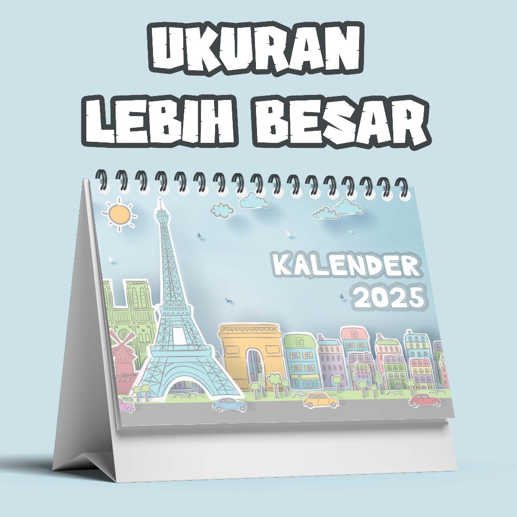 

Kalender Meja - Kalender 2025 - Kalender Meja Mini Lucu