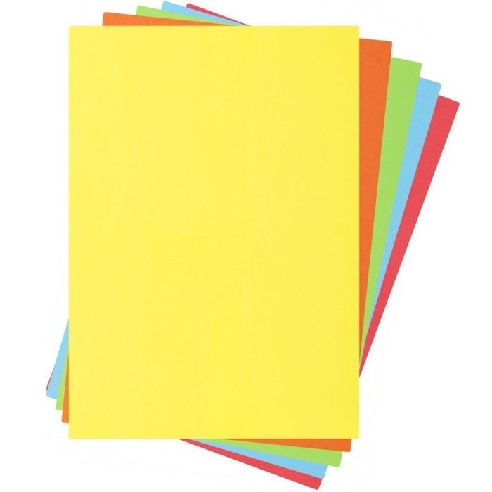 KIARA Kertas HVS A4 Warna Warni 100 Lembar / Color Copy Paper / Kertas Foto Copy Warna Warni