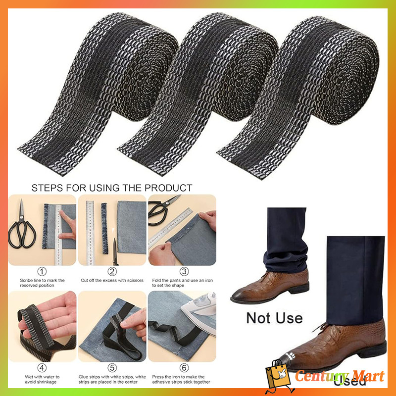 Perekat Setrika Kelim/Pita Hemming Setrika Meter/Pita Hemming Sekering Kain/Pita Hem Instan Setrika