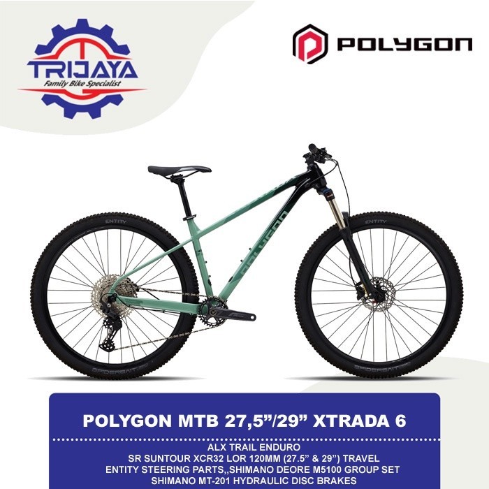 Polygon Xtrada 6 Sepeda MTB [27.5 / 29 Inch] 1x11 Speed