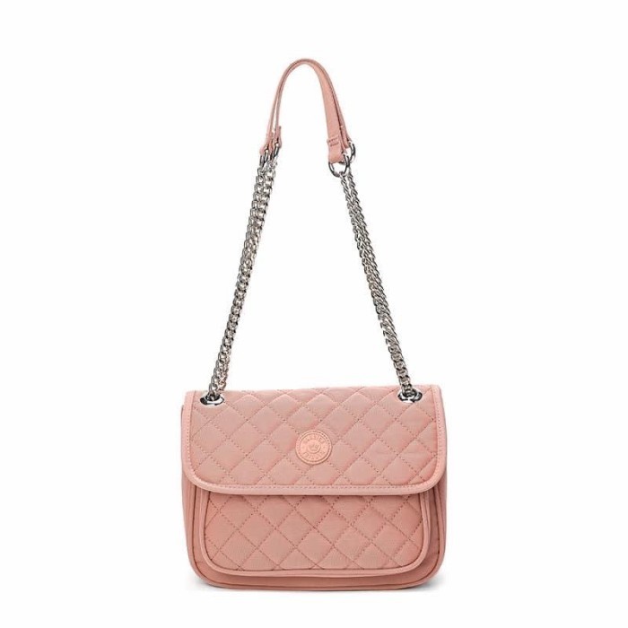 Mark HARUICA BAG 80130 - tas selempang - tas wanita - tas cewek - tas bahu - Dusty Pink