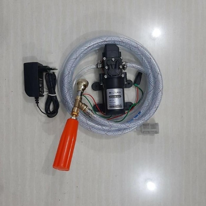 ALAT CUCI MOTOR MOBIL LISTRIK STEAM POWER SPRAYER PENCUCI MONTOR MINI - 1 PAKET LENGKAP