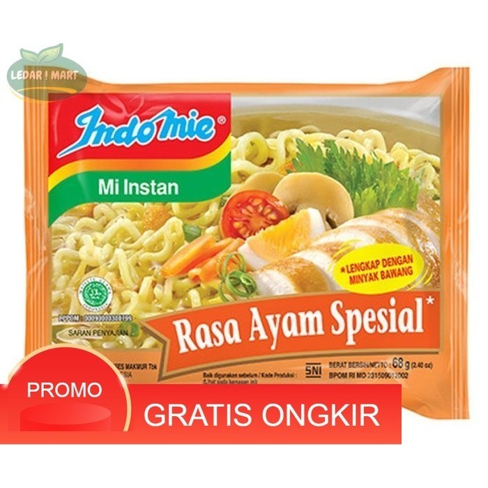 

Indomie Rebus Ayam Spesial Mie Instan 68 gram