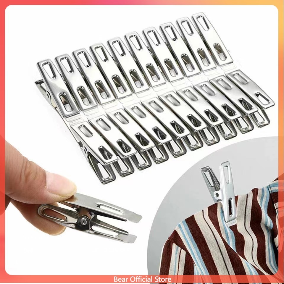 Jepitan jemuran stainless/jepitan foto jepitan/jepitan cuci dan keringkan klip jemuran stainless ste