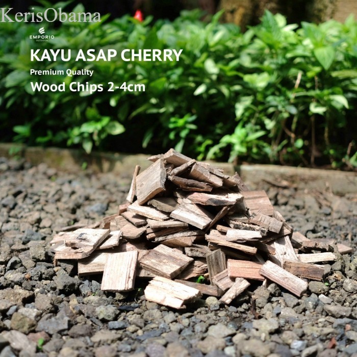 

Kayu Bakar Wood Chips Cherry Smoke Wood Premium murah