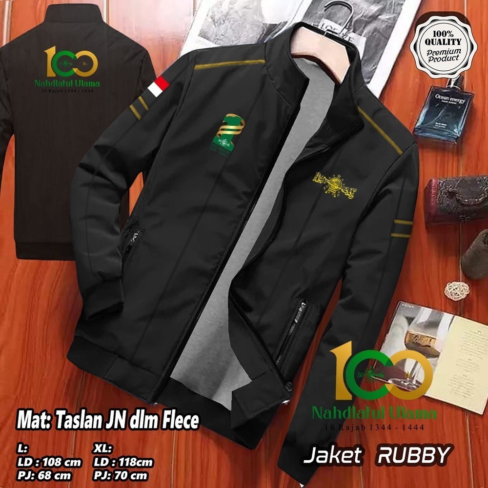 JAKET NU SATU ABAD / JAKET NU 100 TAHUN TERBARU 2024 / JAKET NU PARASUT TERBARU