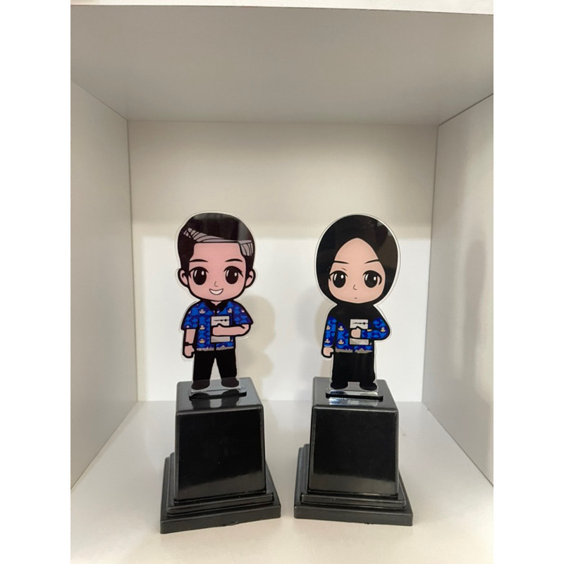 Piala Guru Akrilik | Hadiah Hari Guru Nasional | Plakat Guru Akrilik