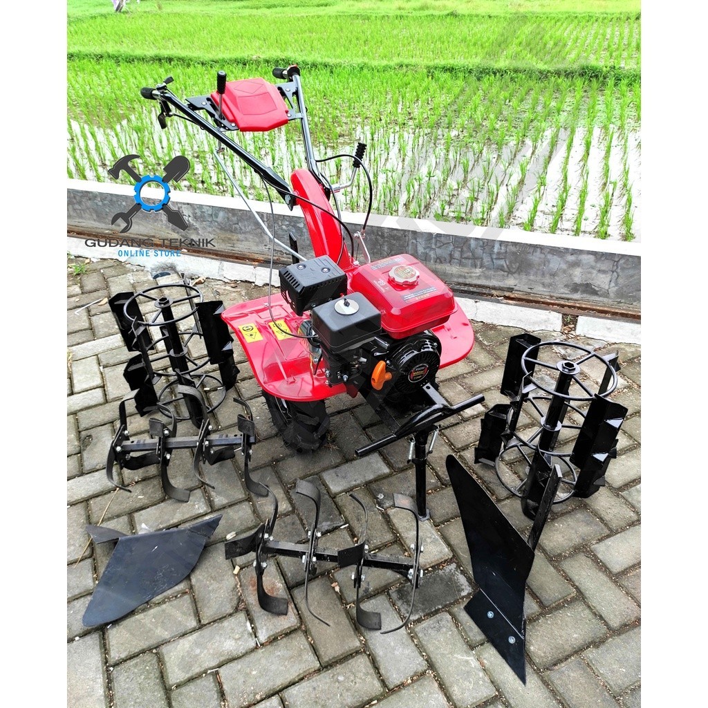 DISKON Mesin Traktor Mini Cultivator MOLLAR MLR TL17-900 / Mesin Bajak Sawah Basah Kering - Tiller C