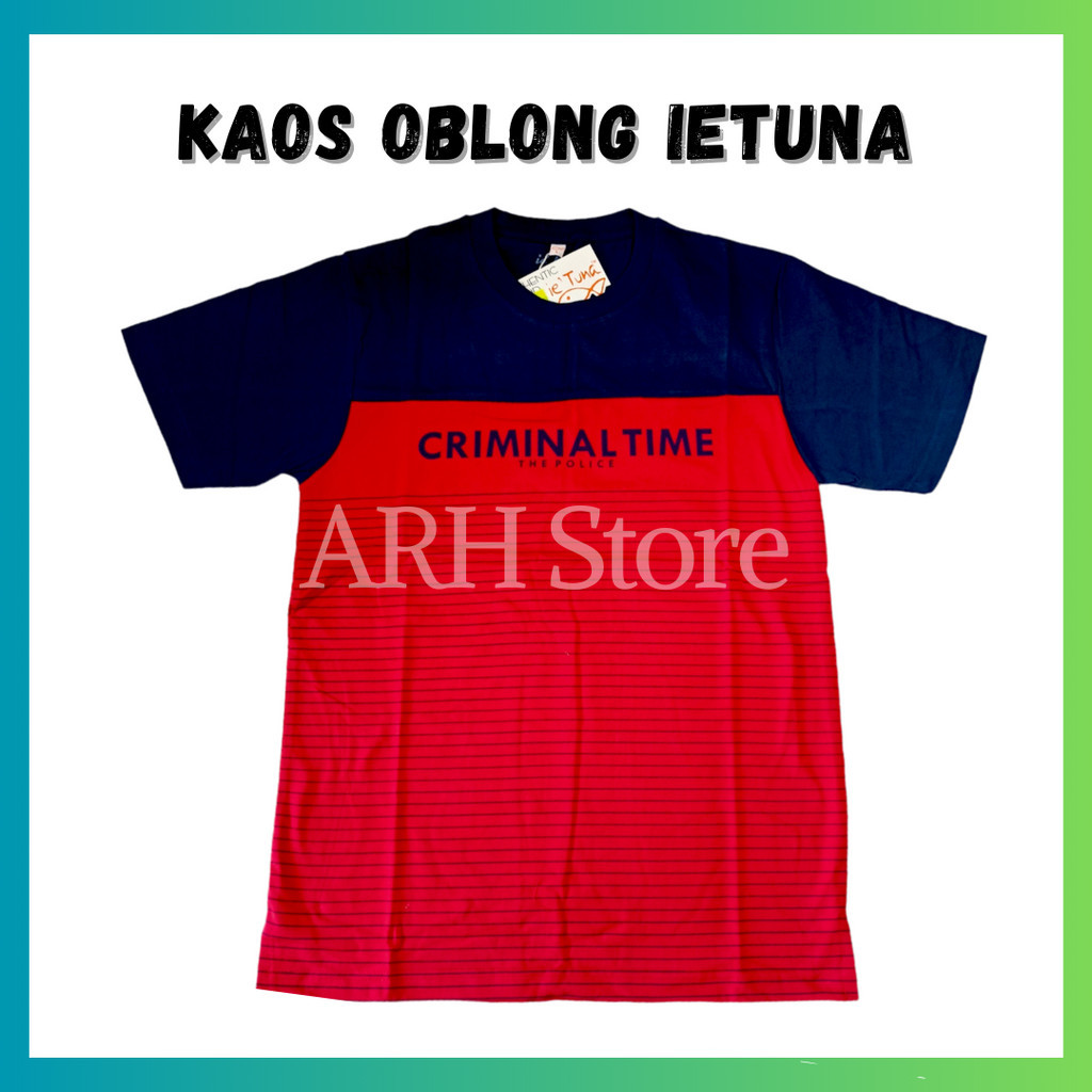 Kaos Oblong Ie'tuna 3 Warna Kaos Distro Kaos Bagus Murah Berkualitas