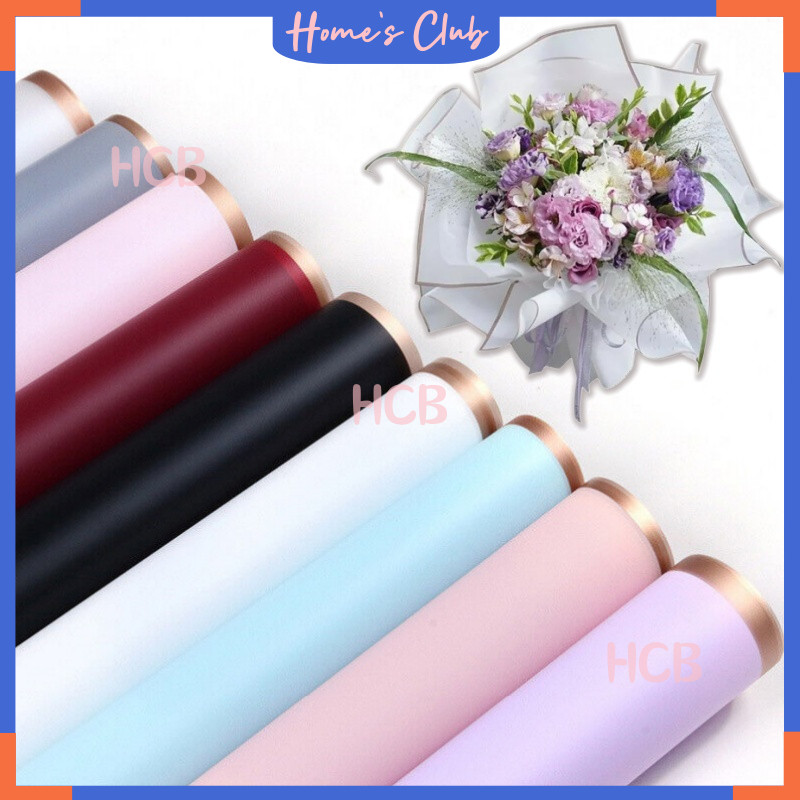 

HCB 20 Lembar Flower Wrapping Paper / Kertas Pembungkus Bunga / Bunga Cellophane Florist / Buket Bouquet Cake