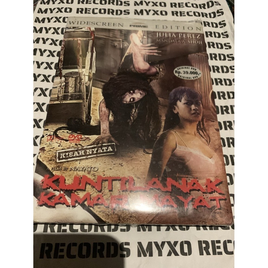 DVD ORIGINAL KUNTILANAK KAMAR MAYAT JULIA PEREZ KOYA PAGAYO