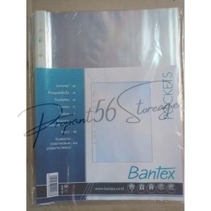 

BANTEX POCKET A4 2040 / BANTEX 2040 CLEAR (ISI 100 LEMBAR)