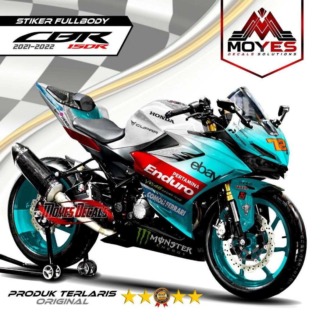 (COD) Decal CBR150R 2021 Fullbody Stiker Cbr 150 R 2022 Full Body Sticker Variasi CBR 150 R 2023 Ful