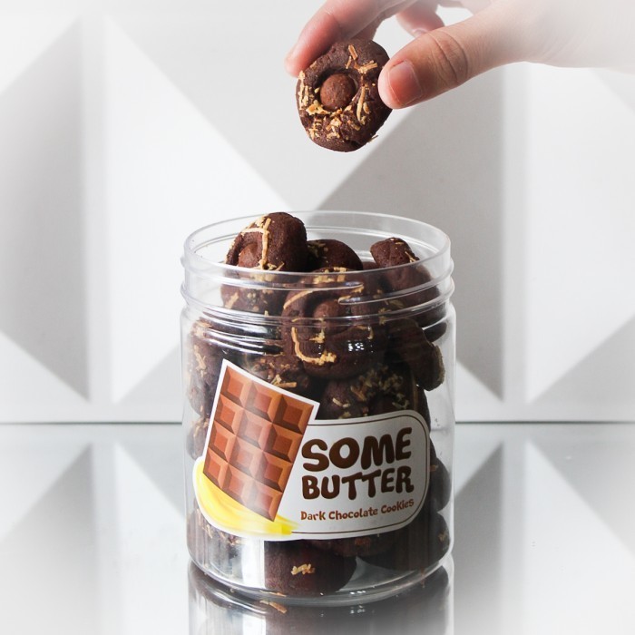 

Dark Chocolate Cookies Hampers kue kering coklat Lebaran gift SLK