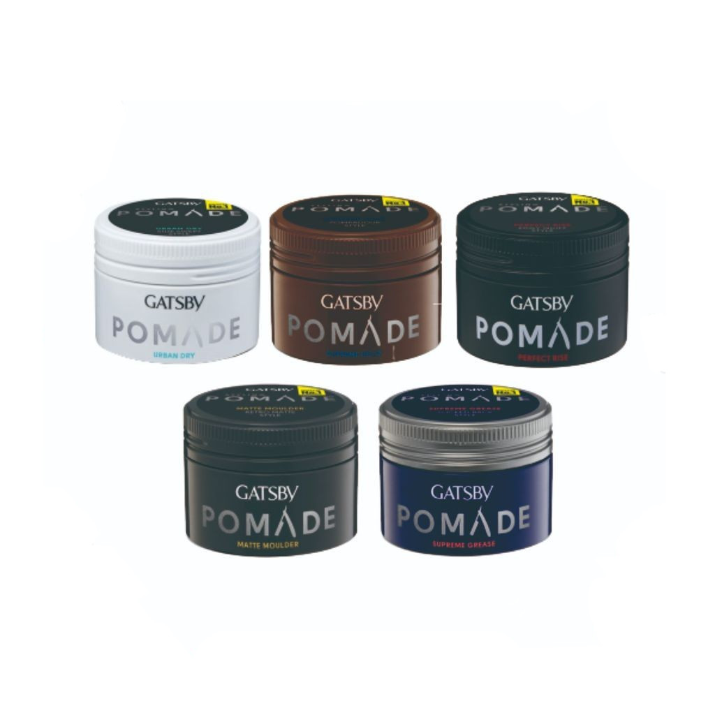 GATSBY STYLING POMADE 75 GR | MINYAK RAMBUT YANG MENATA DAN MEMBENTUK RAMBUT DENGAN BERDIRI KUAT DAN