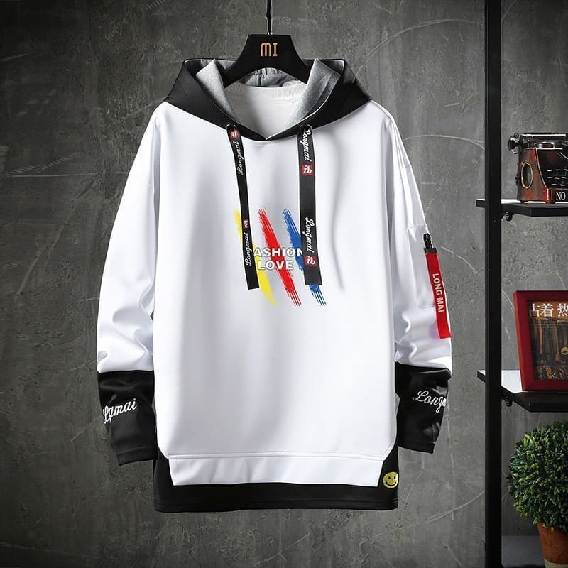 Hoodie Pria Kekinian Outfit Fashion Cowok Casual FashionLove Murah Premium
