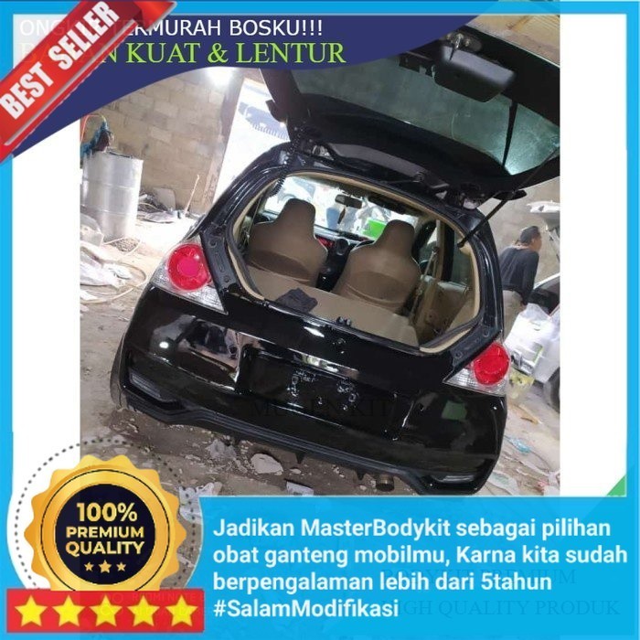 Original Aksesoris Bemper Mobil BODYKIT HONDA BRIO RS BRIO SIDESKIRT ZERCON DAN DUCTAIL CIVIC