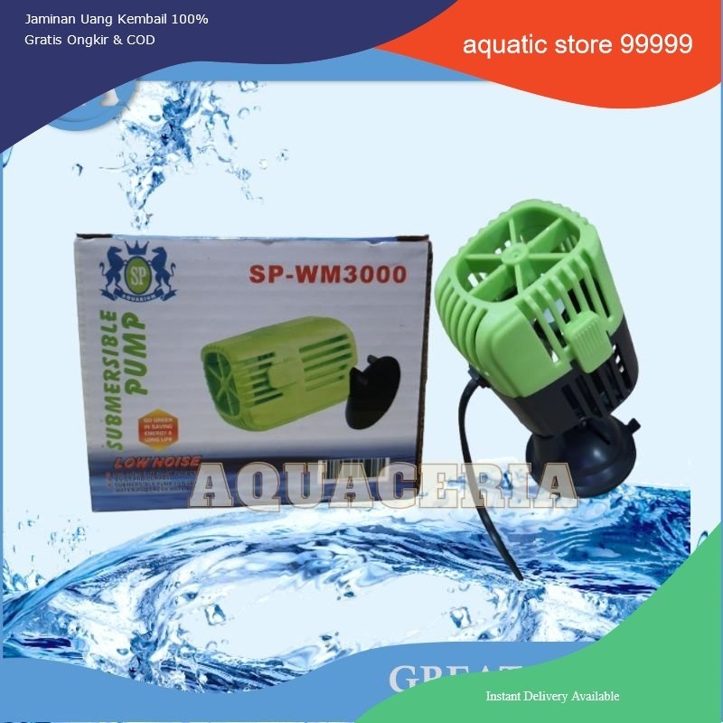 pompa aquarium wm sp 3000 pompa arus aquarium sp horse