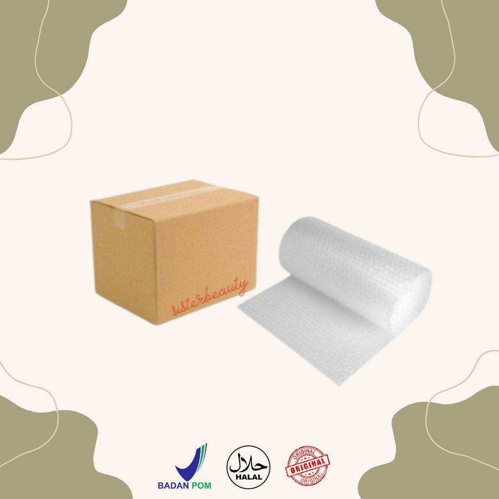 

Indah Kosmetik - Extra / Xtra Bubble Wrap / Kardus