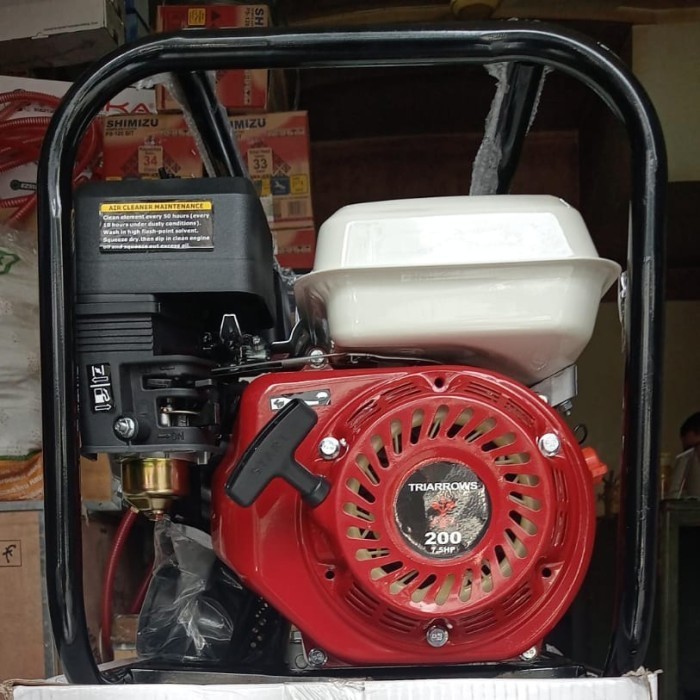 Waterpump/ Mesin pompa air bensin/ Mesin irigasi sawah Triarrows 3 inc