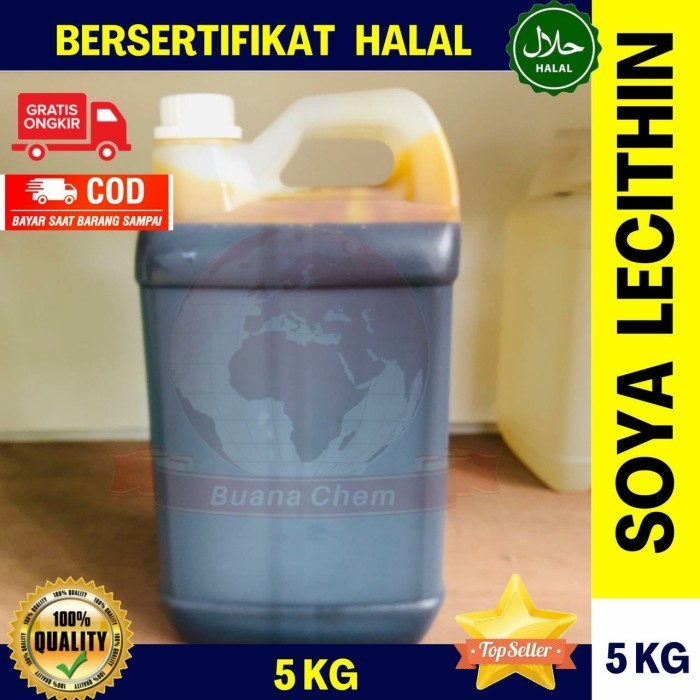 

Soya Lecithin 5 KG / Soya lesitin / Lesitin Kacang Kedelai Murni