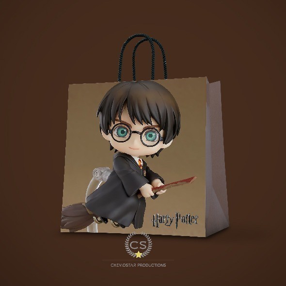 

Andriant paper bag kado/harry potter/paper bag tas kado/goodie bag/hampers ulta - 1, M