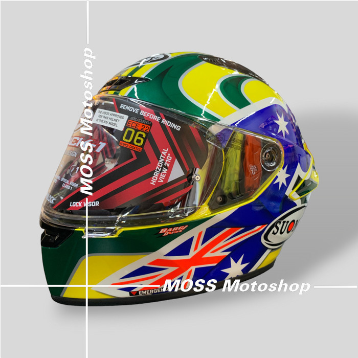 Helm SUOMY TRACK 1 Troy Bayliss Replica 2005 Original