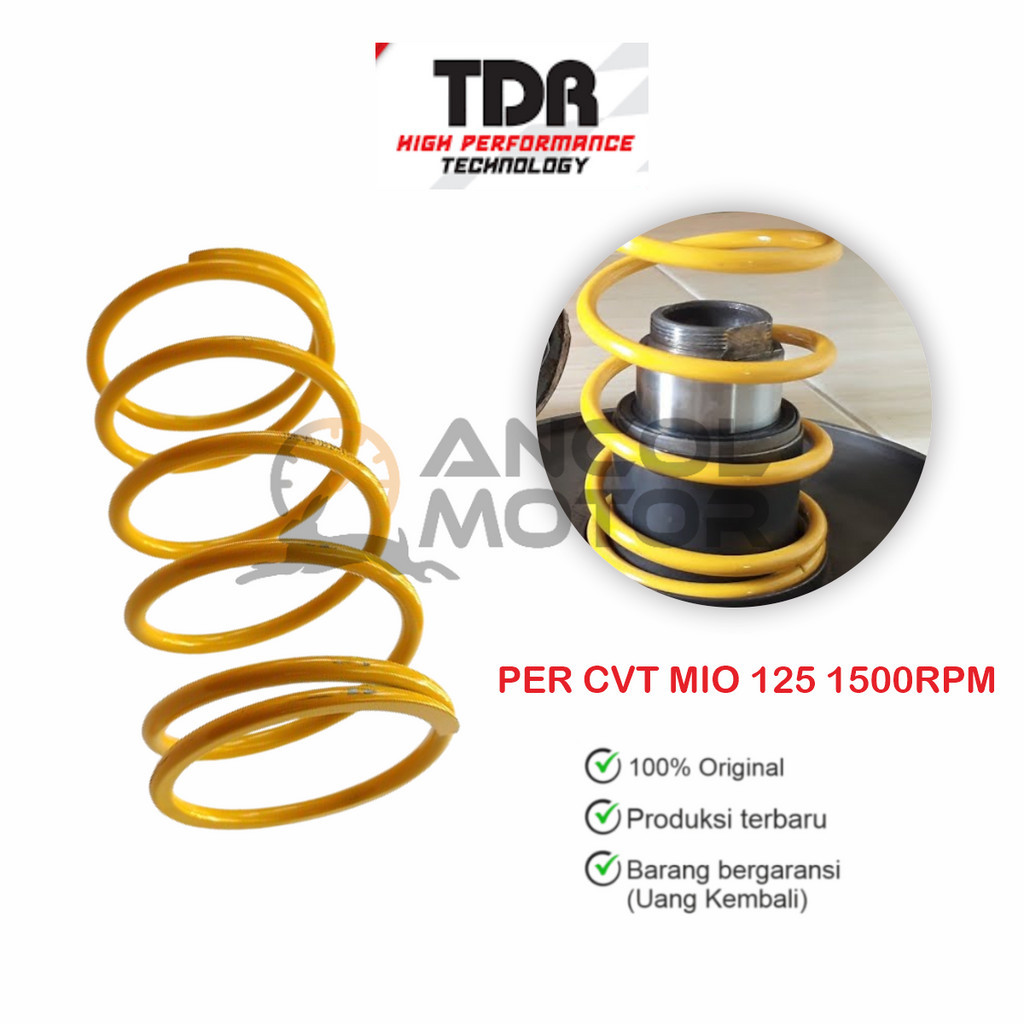 TDR Per CVT Mio 125 M3 1500 RPM Racing Clutch Spring Puli