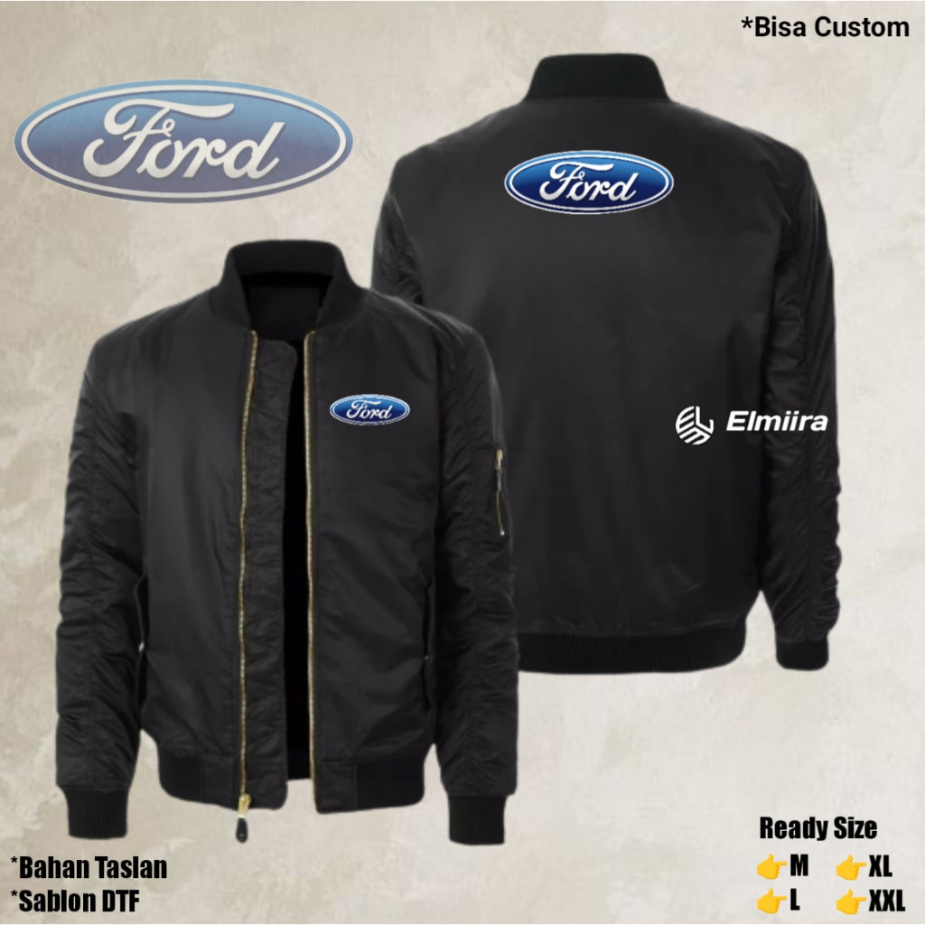 Jaket Ford Bomber