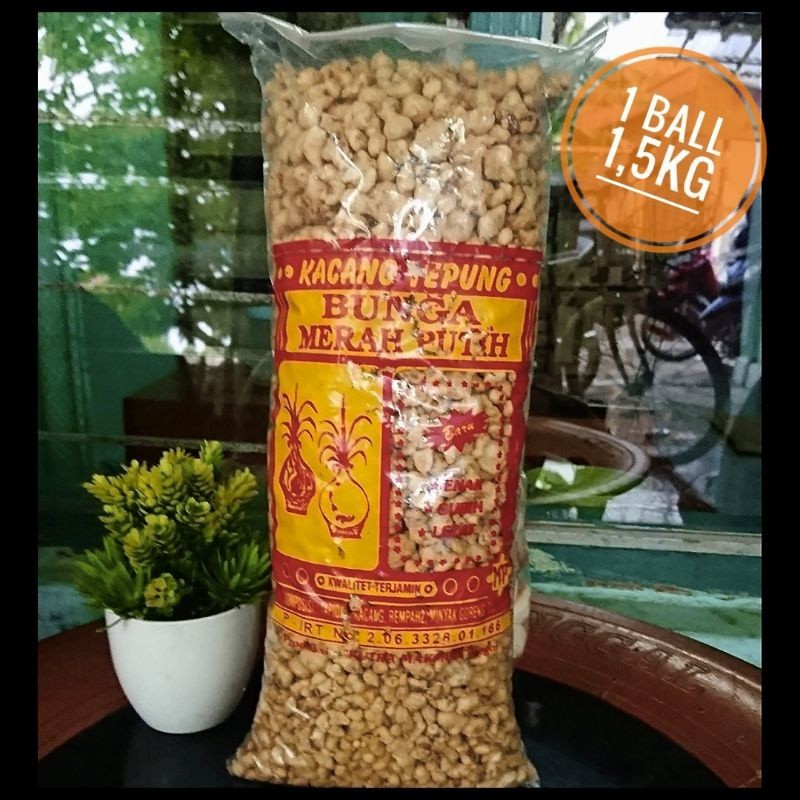 

kacang tanah tepung kacang atom 1 ball