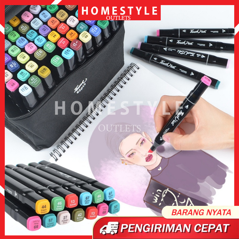 

24/48/80Pcs General Marker Set Animation Markers / Sketch Twin Market Set / Marker Set Animated Marker Sketch Pen