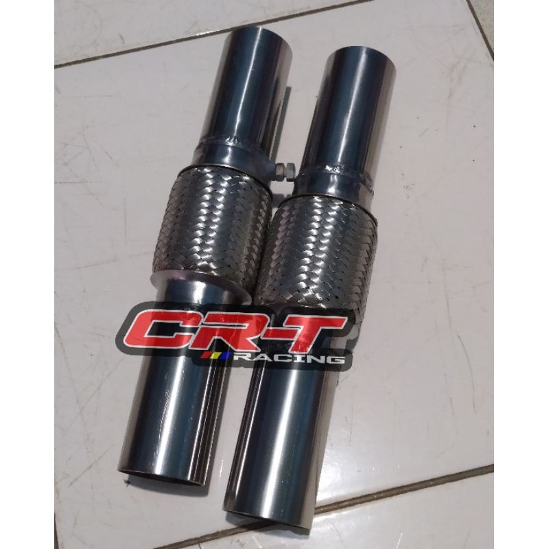 CRT RACING Fleksibel knalpot mobil L300 suara ngirrr,,