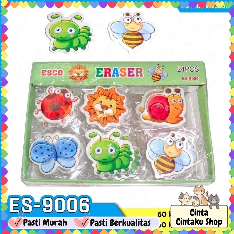 Penghapus Karakter Fancy Bts Hello Kitty Rabbit Donat Foodtruck