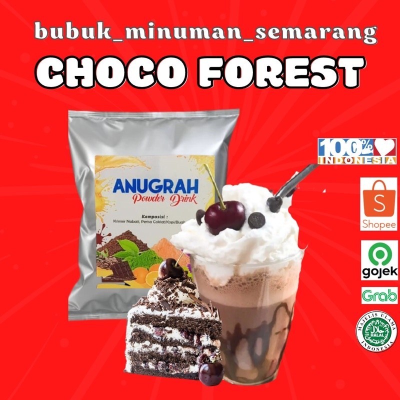 

BUBUK MINUMAN BLACKFOREST reguler 1 kgGratis Ongkir & COD