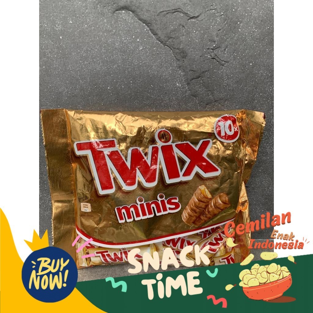 

Special Diskon TWIX MINIS 227gr - coklat twix