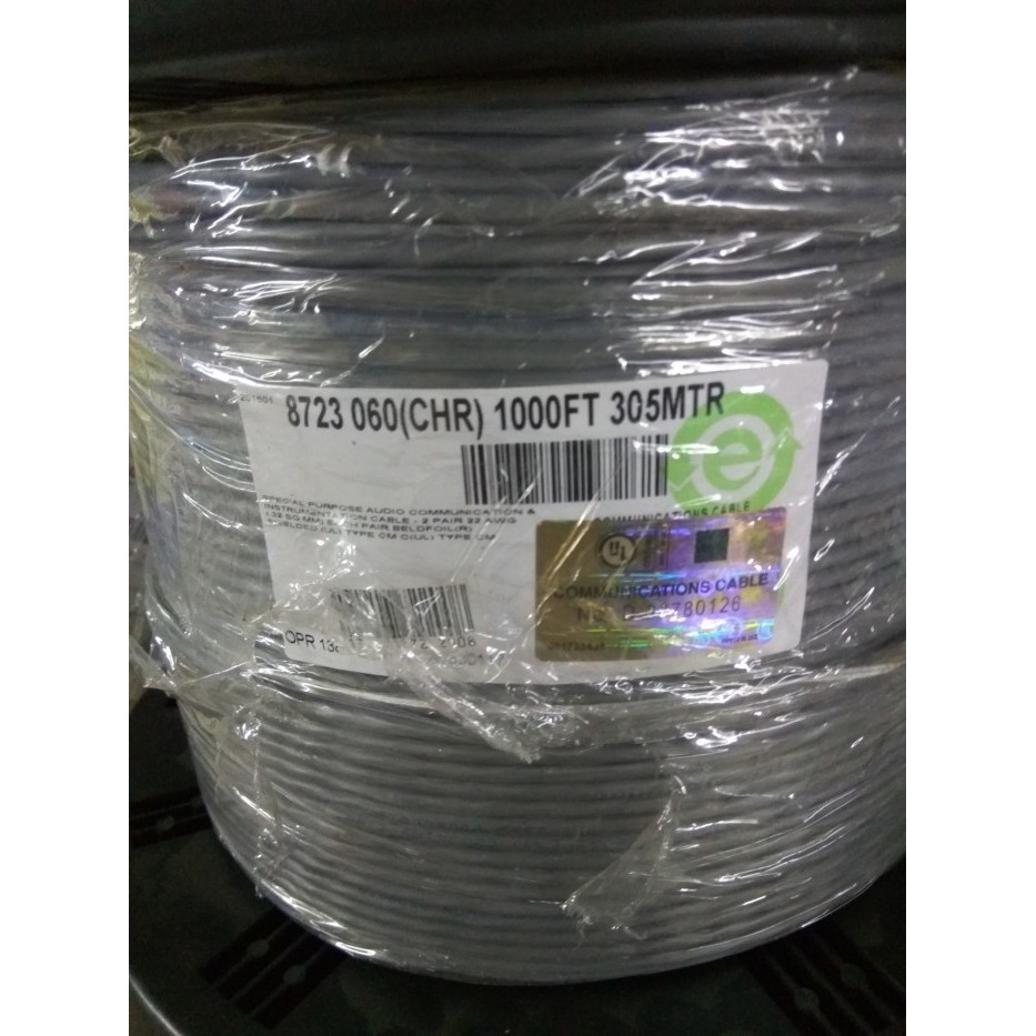 Belden Kabel AWG22 / 22AWG / 22 AWG 2 Pair 8723 Original 305 Meter