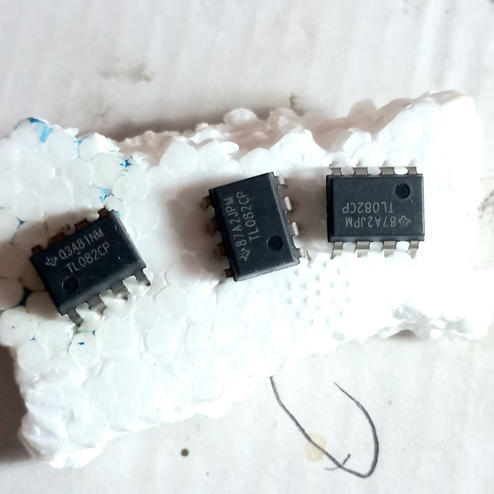 IC TL082 TL082CP TL 082 ORIGINAL TEXAS instrument opamp  ori asli