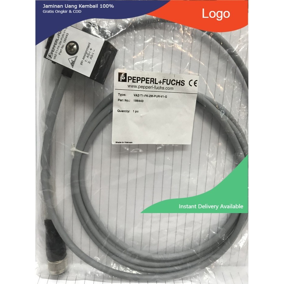 Sensor pepperl fuchs VAZ-T1-FK-2M-PUR-V1-G