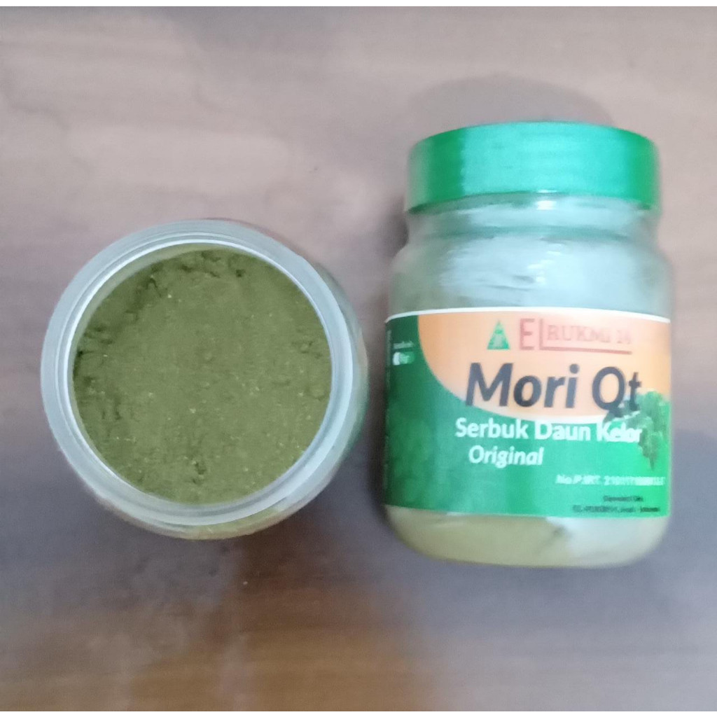 

Serbuk Daun kelor Pengganti Sayur (Mori Qt) 50 Gram