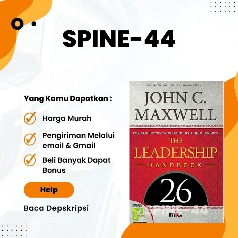 

The Leadership Handbook Pelajaran Penting Yang Dibutuhkan Semua Pemimpin