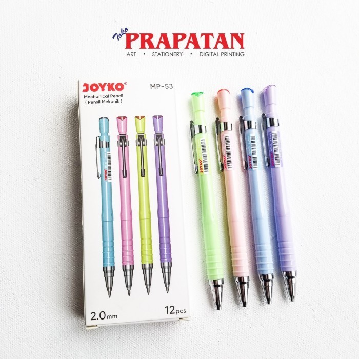 

Joyko Mechanical Pencil 2.0mm MP-53 /Pensil Mekanik -YY41