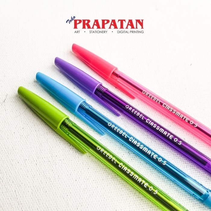 

Greebel Classmate Pen 0.5 Black Oil Gel / Pulpen -YY41