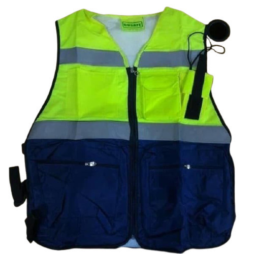 Rompi Safety Dusafe - Rompi Safety Proyek Kombinasi - Safety Vest - Hijau Navy