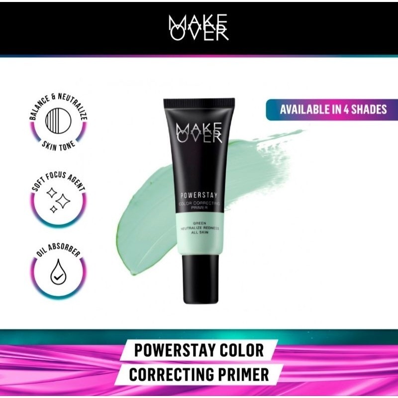 Make over Powerstay Color Correcting Primer | PRIMER MAKE OVER