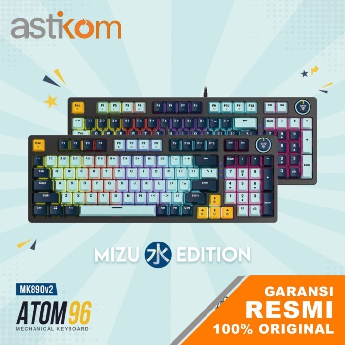 Fantech ATOM 96 MK890 V2 96% RGB Gaming Keyboard ATOM96 V2