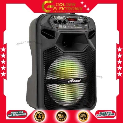 SPEAKER TROLLY DAT DT-825 DT 825 DT 820 8 INCH