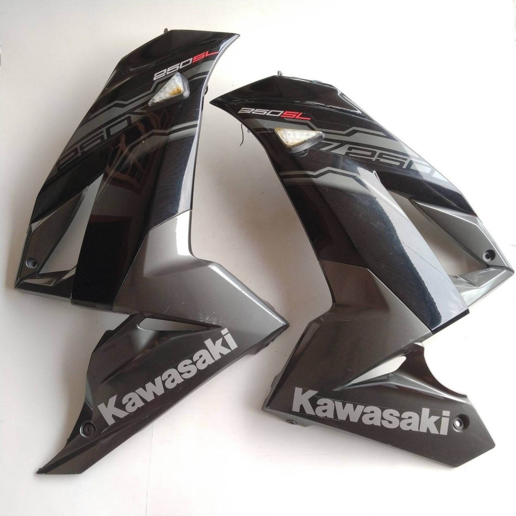FAIRING NINJA 250 RR MONO NINJA 250SL SAYAP FAIRING DEPAN NINJA 250 RR MONO SL SEKEN ORIGINAL
