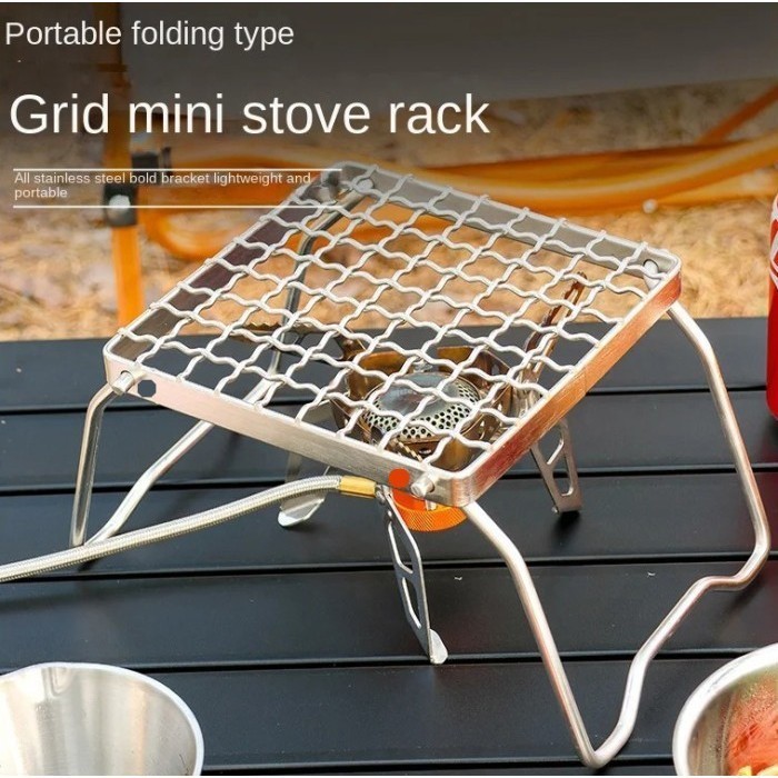 Grill Alat Panggang Lipat Kompor Camping Portabel - Grill Stove Foldable